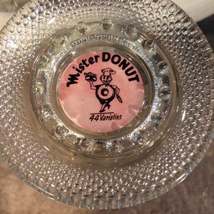 Vintage Mister Donut 44 Varieties Ashtray